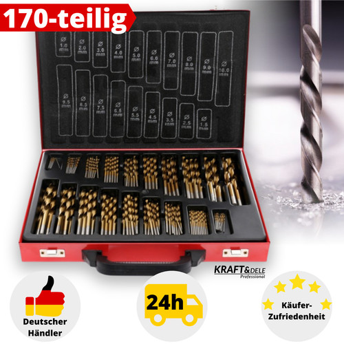 Bohrer set metall hss - bohrer,