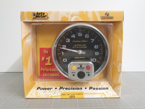 Auto meter 4894 kohlefaser - auto,