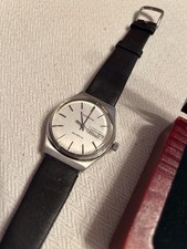 Dugena Quartz Herren Armbanduhr Batterie Neu Erbstück Nachlass