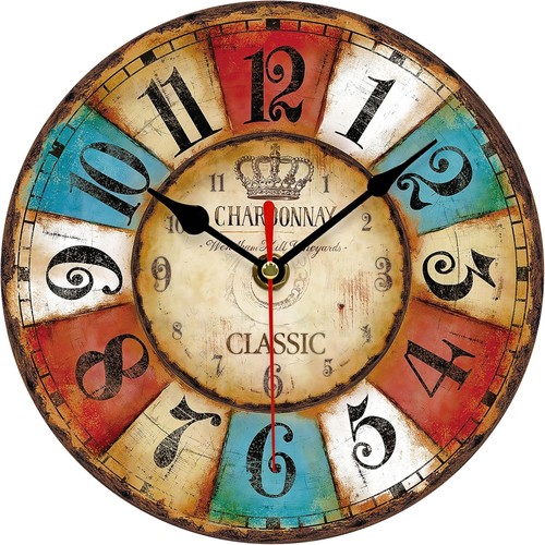 Rustikale wanduhr 20cm - rustikale,