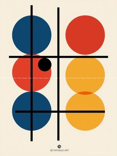 Geometrisches poster modern - geometrisches,