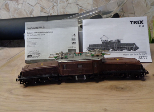 Trix 22777 lok ce 6 - h0, 6/8