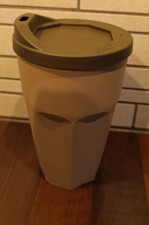 AKU 1x Kaffeebecher Mehrweg Kaffee-Becher Coffee To Go, 350 ml, mit Deckel