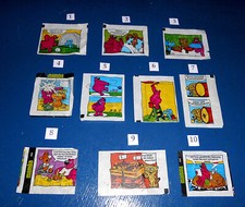 10 verschiedene Kaugummibilder