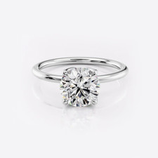 Diamant Damen Rundschliff Ring