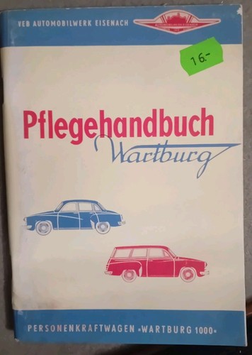 Wartburg pflegehandbuch - wartburg,