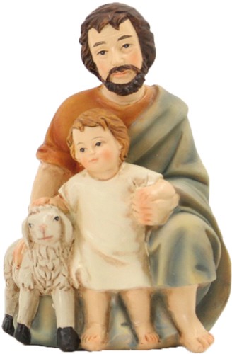 Krippenfigur hirte mit - hirte,