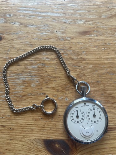 Junghans stoppuhr mit kette - stoppuhr,