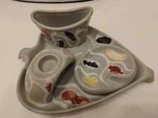 Raucherset Keramik 50er Jahre