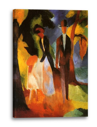 Kunstdruck august macke - kunstdruck,