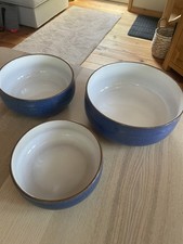 Friesland Ammerland  blau Ceracron - Melitta  3 Schüsseln Set Schalen