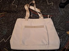 Lebenskompass Everyday Bag Schultertasche cream, abwaschbar, wasserabweisend