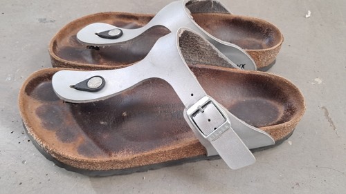 Birkenstock silber grau - birkenstock,