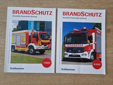 Brandschutz Deutsche Feuerwehr Zeitung Fachmagazin 2 Ausgaben schön und Gut
