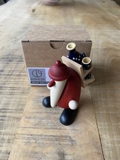 Björn Köhler, Weihnachtsmann mit Rückenkiepe Sonderedition Bürgel Keramik