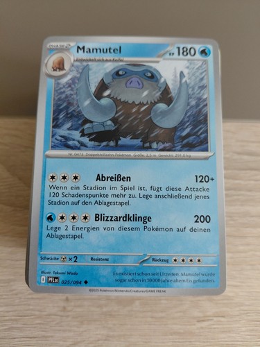Pokémon karte mamutel - pokémon,