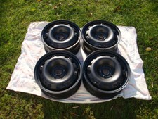 4x Stahlfelgen VW Polo 6R