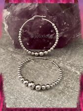 Creolen Ohrringe Kugel Kontur