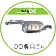 Auspuff Mittelschalldämpfer Mercedes E-Klasse Kombi (S124) & Stufenheck (W124)
