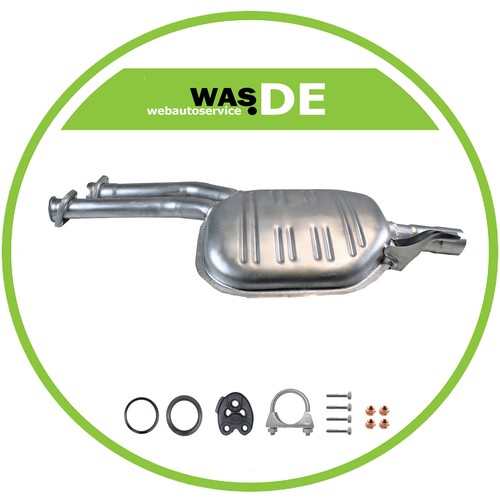 Auspuff mittelschalldämpfer - auspuff,