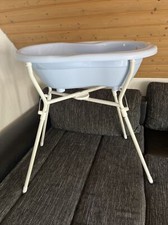 babywanne mit gestell * Rotho TOP skyblue * unbenutzt