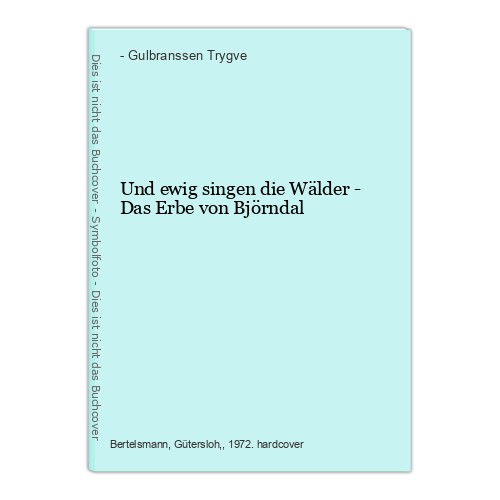 Und ewig singen die wälder - ewig,