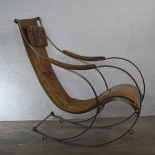 Leder Loungesessel Liegesessel