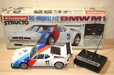 Carrera Structo BMW M1  1980 RC Ferngesteuert, OVP 1:12