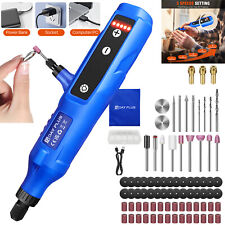 Mini Dremel Multifunktionswerkzeug USB Akku Mehrzweck Drehwerkzeug 5 Gänge 80Tlg