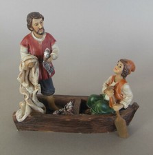 Fischer mit Boot, Fischerboot