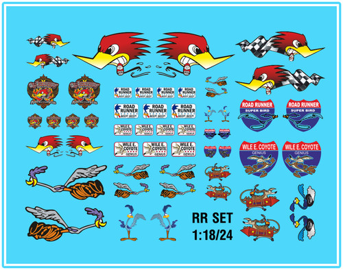 Waterslide decal 1 24 - decal,