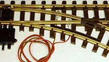 Schraubbarer Schienenanschluß aus Messing für die Gartenbahn SPUR G ! ! NEU ! !