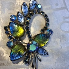 Vintage-Brosche Albert Weiss