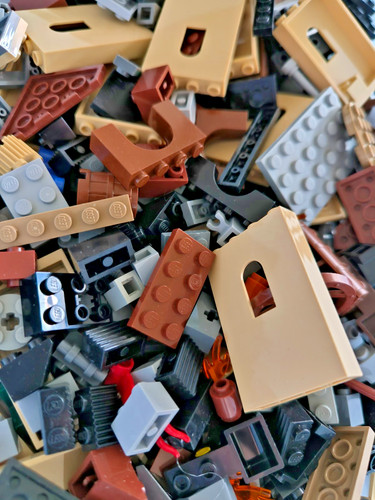Lego 300 burgteile ritter burg - 300,