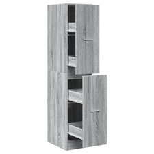Apothekerschrank Grau Sonoma