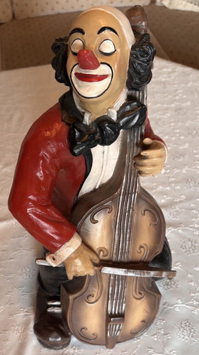 Gilde figur clown mit cello - gilde,