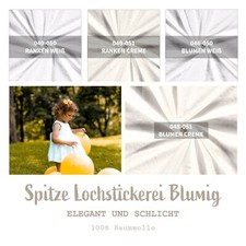 Lochstickerei Meterware -