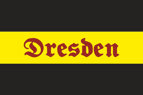 Aufkleber dresden streifen - aufkleber,