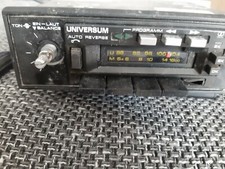 Oldtimer UNIVERSUM Autoradio ,Kassettenradio,nicht geprüft
