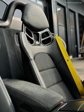 Porsche 992 991 918 981 Woven Leather Inserts Bucket LWB Seats GT3 Schalensitze