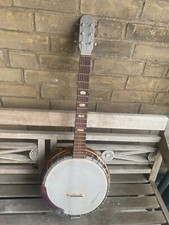 6seitiges Banjo, Marke Musima, neue Mechanik und neue Saiten