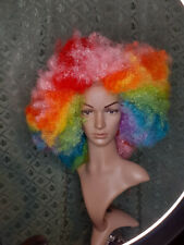 Riesen - Perücke "Regenbogen"