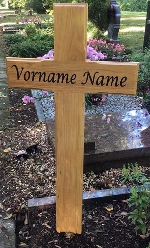 Grabkreuz ca110cm holzkreuz - grabkreuz,