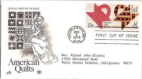 Artcraft fdc ersttagsbrief - artcraft,