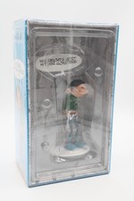 Gaston mit Schild - "Mir reicht´s jetzt mit der Schufterei" Dekofigur - Plastoy