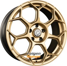 4x GMP Italia RACEWAY Oro Corsa 7x17 ET40 5x100 Alufelgen 17 Zoll