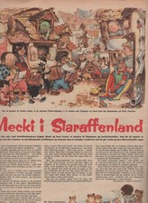Mecki-Artikel in dänischer Zeitschrift 1957