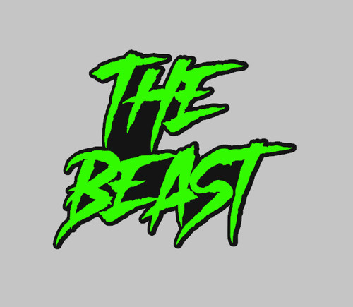 Aufkleber the beast auto - the,