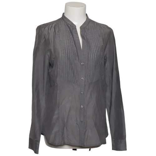 Bluse größe 42 grau - h&m,, bluse,