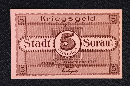 Pfennige stadt sorau - pfennige,